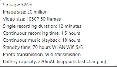 Smart AI HD Camera Glasses 2026 (latest model)